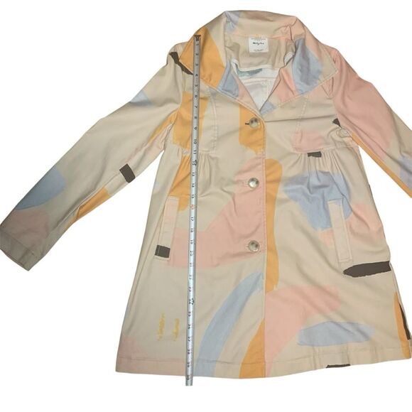 Anthropologie Moglea Daybreak Trench Coat- Size 2 - Picture 7 of 11